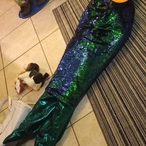 Girls mermaid Sequin Blanket